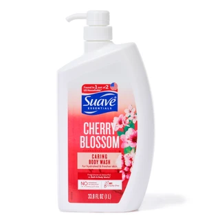 Thumbnail 1: Suave 33.8 oz Cherry Blossom Caring Body Wash 