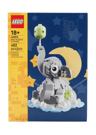 Thumbnail 1: LEGO 402 Pc Baby Elephant in the Sky Lego Set 