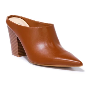 Thumbnail 1: NINE WEST Women's Andora Stacked Heel Dress Mule 