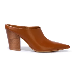 Thumbnail 3: NINE WEST Women's Andora Stacked Heel Dress Mule 