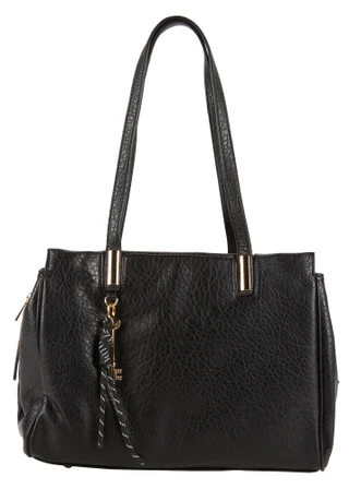 Thumbnail 1: DS Fashion Multi Compartment Zippered Tote with Paracord & Key Charms 