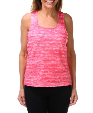 Thumbnail 1: Lucky & Love Women's Active Performance Racerback Tank  