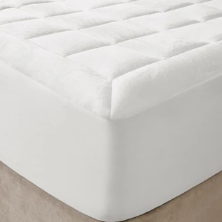 Thumbnail 28: Madison Park Madison Park Overfilled Plush Down Alternative Mattress Pad 