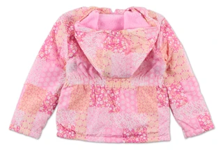 Thumbnail 2: MADDIE & MICHELLE Toddler Girls Printed 4-Pocket Fleece Lined Jacket 