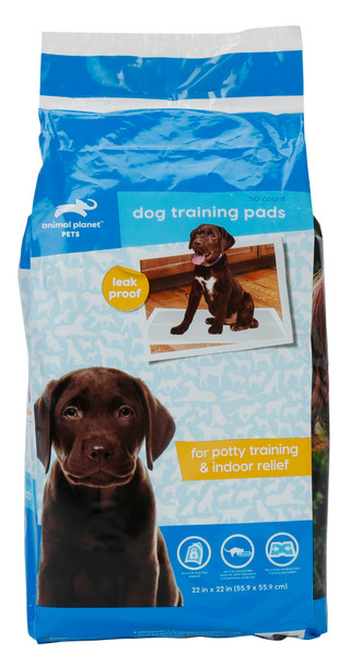 Thumbnail 1: Animal Planet 50 Pk 22x22 Pet Training Pads 