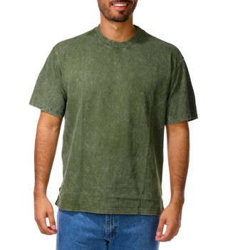 Thumbnail 1: Saint x Louis  Men's Washed Crew Neck Tee 