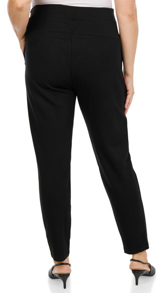 Thumbnail 2: KAY UNGER Women's Plus Solid Ankle Pants  