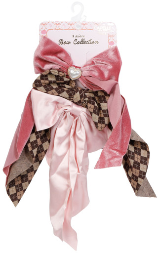 Thumbnail 1: Capelli 3 Pk Hair Bows  