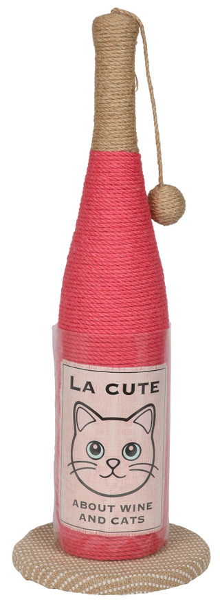 Thumbnail 1: Gran Reserve 24 in La Cute Sisal Scratching Post For Cats with Toy 