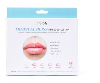 Thumbnail 2: Nicka K 5 Pk Tropical Bliss Lip Gel Collection 