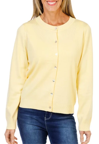 Thumbnail 1: Cyrus Women's Long Sleeve Button Up Cardigan  