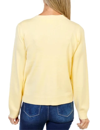 Thumbnail 2: Cyrus Women's Long Sleeve Button Up Cardigan  