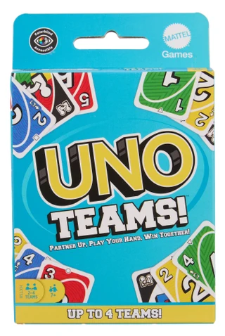 Thumbnail 1: Mattel Uno Teams Card Game 