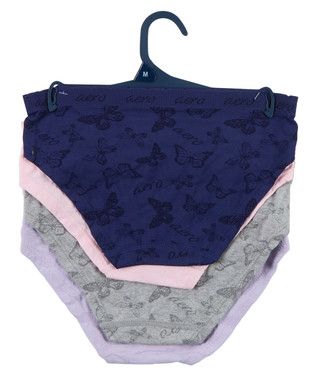 Thumbnail 2: Aeropostale Girls 4 Pk Butterfly Hipster Panties 