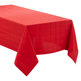 Thumbnail 1: IZOD 60x144 Chadwick Red Tablecloth 