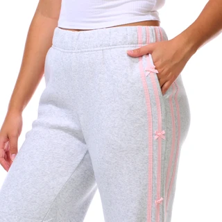 Thumbnail 3: April Kiss Juniors Wide Leg Pants w/ Bows 