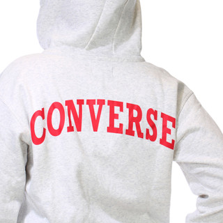 Thumbnail 3: Converse Juniors Retro Logo Full-Zip Hoodie 