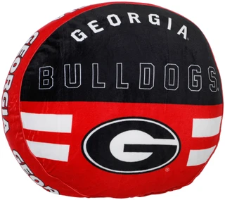 Thumbnail 1: Georgia Bulldogs 15x15 Georgia Bulldogs Circle Plush Pillow 