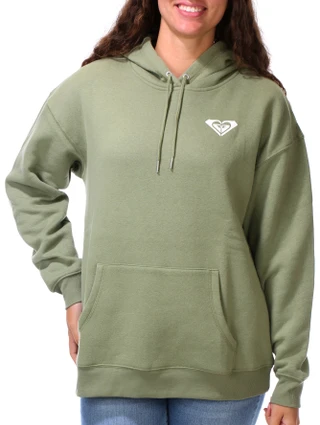 Thumbnail 2: ROXY Juniors Long Sleeve Feeling Free Fleece Hoodie  
