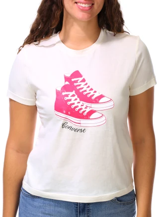 Thumbnail 1: Converse Juniors Slim Fit Graphic Tee 