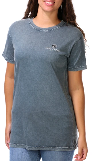 Thumbnail 3: SIMPLY SOUTHERN Juniors Short Sleeve Graphic Crew Neck Tee 