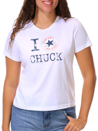 Thumbnail 1: Converse Juniors Short Sleeve Graphic Tee 