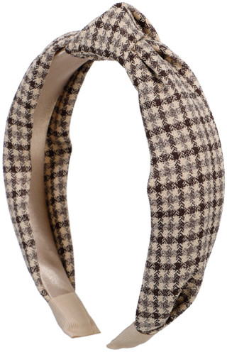 Thumbnail 2: TWIG & ARROW Plaid Twist Knot Headband  