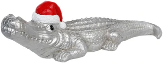 Thumbnail 1: Magical Season 30 In Santa Alligator Figurine  