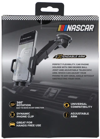 Thumbnail 2: Nascar 2 Way Use Titan Grip Phone Mount 