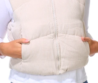 Thumbnail 3: Cisono Juniors Sleeveless Corduroy Plaid Lined Vest   