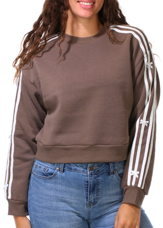 Thumbnail 1: April Kiss Juniors Crew Neck Sweatshirt 