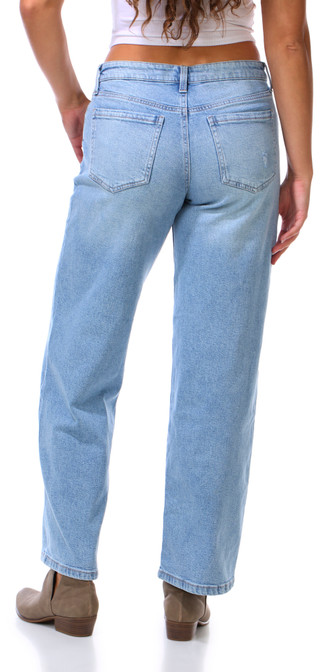 Thumbnail 2: Celebrity Pink Juniors Low Rise Baggy Distressed Jeans 