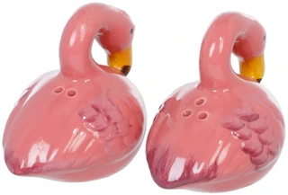 Thumbnail 2: Home Essentials 2 Pk Flamingo Salt & Pepper Set 