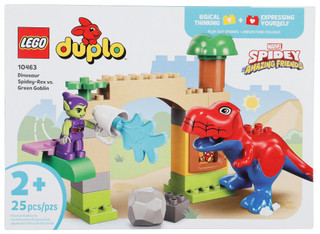 Thumbnail 1: LEGO 25 Pc Dinosaur Spidey-Rex vs. Green Goblin Lego Set 