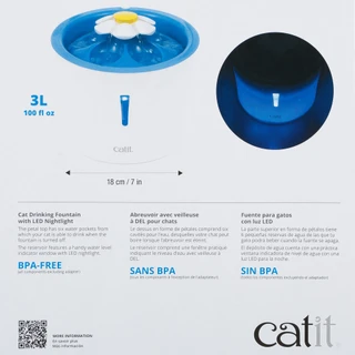 Thumbnail 2: Catit LED Flower Fountain 
