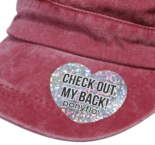 Thumbnail 3: PONYFLO Women's Washed Cotton Ponytail Cap 