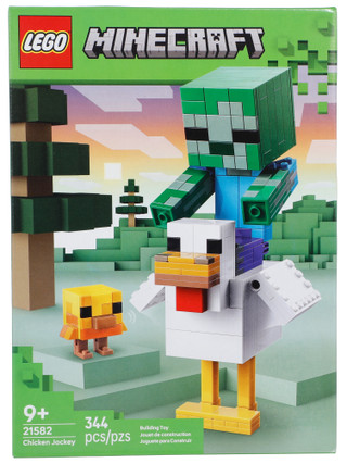 Thumbnail 1: LEGO 344 Pc Minecraft Chicken Jockey Lego Set 