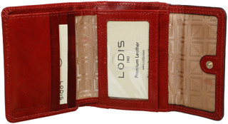 Thumbnail 3: Lodis Braided Trim Leather Trifold Wallet 