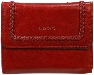 Thumbnail 1: Lodis Braided Trim Leather Trifold Wallet 