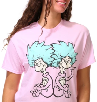 Thumbnail 2: Dr. Seuss Juniors Character Graphic Boyfriend Tee 
