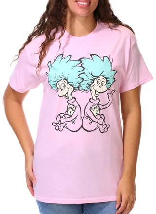 Thumbnail 1: Dr. Seuss Juniors Character Graphic Boyfriend Tee 