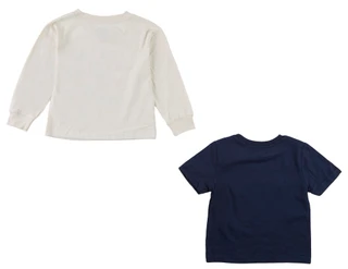 Thumbnail 2: TOMMY BAHAMA 2 Pk Long Sleeve & Short Sleeve Football Tees 