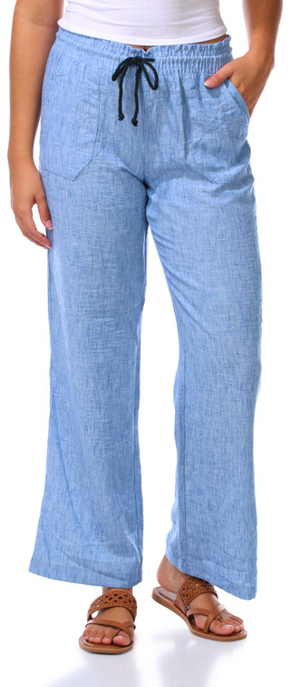 Thumbnail 1: Ci Sono Juniors Airy Drawstring Wide Leg Pants 
