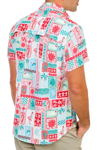 Thumbnail 3: REEL LEGENDS Big Men's Short Sleeve Wayfinder Shirt 