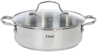 Thumbnail 1: T-fal 3.5 qt Stainless Steel Covered Universal Pan 