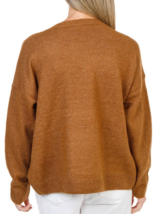 Thumbnail 3: Cece Women's Spooky Season Crew Neck Knit Sweater 