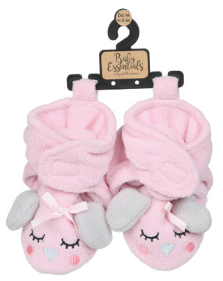 Thumbnail 1: Baby Essentials Baby Girls Cozy Puppy Booties 