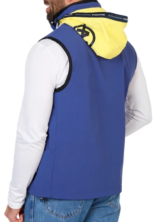 Thumbnail 2: Nautica Men's Water Resistant Hooded Vest  