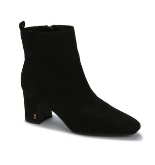 Thumbnail 1: Sam & Libby Women's Yvonne Suede Zippered Micro Boot 