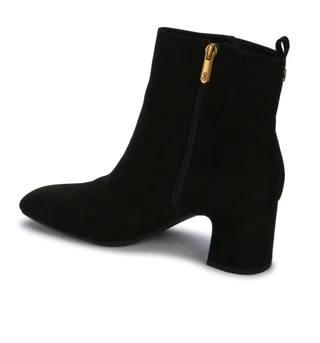Thumbnail 3: Sam & Libby Women's Yvonne Suede Zippered Micro Boot 